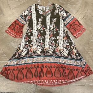 Fall boutique dress